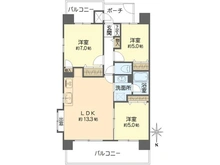【大阪府/吹田市広芝町】リベール江坂 間取り図