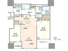 【大阪府/大阪市北区中津】ザ・パークハウス大阪梅田タワー 間取り図