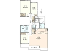 【兵庫県/芦屋市翠ケ丘町】ロイヤル芦屋翠ヶ丘 間取り図
