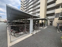 【兵庫県/西宮市前浜町】ブランズシティ西宮香櫨園 駐輪場