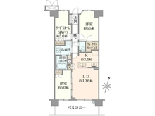 【兵庫県/尼崎市武庫町】ジオ武庫之荘 間取り図