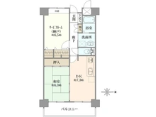 【兵庫県/西宮市南昭和町】阪急西宮マンション 間取り図