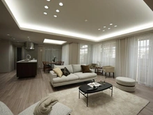 【兵庫県/西宮市名次町】プラウド夙川名次町 リビング：※家具調度品等は販売価格に含まれません。