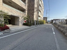 【兵庫県/西宮市堀切町】プラウド香櫨園 前面道路