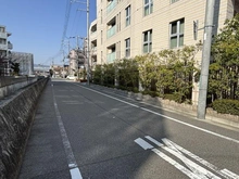 【兵庫県/西宮市堀切町】プラウド香櫨園 前面道路