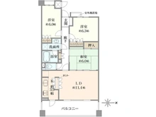 【兵庫県/西宮市丸橋町】ステイツ西宮門戸学院通り 間取り図