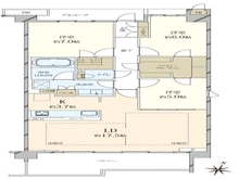 【兵庫県/芦屋市西蔵町】プラウド芦屋西蔵町 間取り図