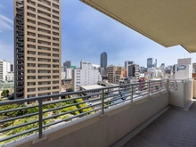 【大阪府/大阪市北区与力町】ローレルコート与力町エルグレース バルコニー