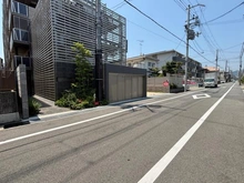 【兵庫県/西宮市常磐町】プレサンスロジェ夙川 前面道路：マンション北側
