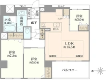 【兵庫県/西宮市常磐町】プレサンスロジェ夙川 間取り図