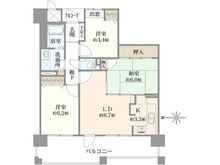 【兵庫県/西宮市甲東園】パセオ甲東 間取り図