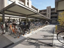 【兵庫県/西宮市千歳町】プラウド夙川コートテラス 駐輪場