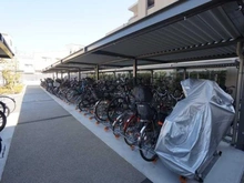 【兵庫県/西宮市千歳町】プラウド夙川コートテラス 駐輪場