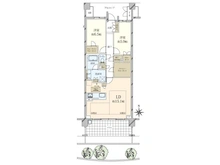 【兵庫県/西宮市千歳町】プラウド夙川コートテラス 間取り図