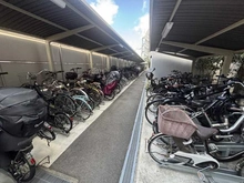 【兵庫県/西宮市神園町】夙川苦楽園口レジデンス 駐輪場