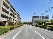 【兵庫県/西宮市下葭原町】夙川香櫨園コートハウス マスターズコート 前面道路
