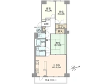 【神奈川県/相模原市南区大野台】コープ野村相模大野台 間取り図