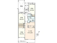 【神奈川県/横浜市青葉区若草台】フォンテーヌブロー青葉台 間取り図