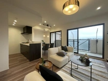 【神奈川県/横浜市都筑区池辺町】ダイアパレスつづきの丘 リビング・ダイニング：※家具・調度品は販売価格に含まれておりません