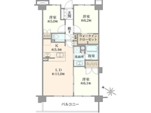 【東京都/町田市中町】グローリオレジデンス町田中町 間取り図