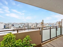 【神奈川県/横浜市鶴見区大東町】ルイシャトレ鶴見 ウエストコート バルコニー