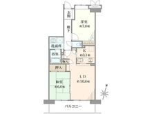 【神奈川県/横浜市鶴見区大東町】ルイシャトレ鶴見 ウエストコート 間取り図