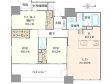【神奈川県/小田原市本町】クオス小田原III 間取り図