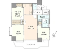 【神奈川県/相模原市緑区橋本】マイキャッスル橋本ステーションプラザ 間取り図