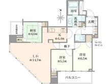 【神奈川県/横浜市緑区長津田】マークワンタワー長津田 間取り図