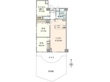 【神奈川県/川崎市宮前区南平台】ベルフォーレ宮前平 間取り図