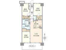 【東京都/町田市鶴間】パークビレッジ南町田 間取り図