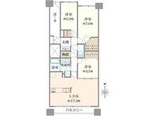 【神奈川県/横浜市青葉区青葉台】グランディスタ青葉台 間取り図