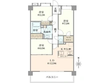 【神奈川県/横浜市青葉区しらとり台】ライオンズガーデン青葉台 間取り図