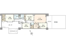 【神奈川県/横浜市磯子区森】ファミールガーデン横浜・屛風浦 間取り図