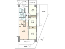 【神奈川県/川崎市宮前区平】フェイム宮前平 間取り図