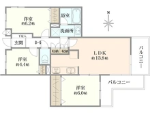 【神奈川県/横浜市緑区長津田】サンヴェール長津田 間取り図
