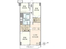 【神奈川県/横浜市青葉区藤が丘】藤が丘ハウス 間取り図
