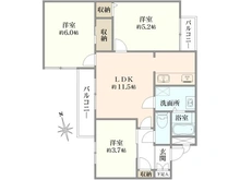 【神奈川県/川崎市宮前区宮崎】宮崎台南スカイマンション 間取り図