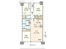 【東京都/町田市鶴間】パークビレッジ南町田 間取り図