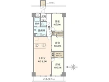 【神奈川県/川崎市多摩区登戸】ライオンズマンション登戸第2 間取り図