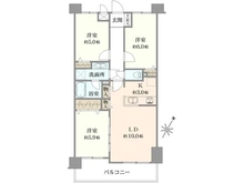 【神奈川県/横浜市緑区いぶき野】スターロワイヤル長津田 間取り図