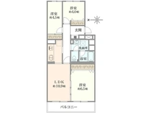 【神奈川県/川崎市宮前区宮崎】宮崎台スカイハイツ 間取り図