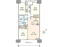 【東京都/町田市鶴間】ドレッセ南町田シエルコート 間取り図