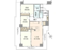 【神奈川県/相模原市緑区橋本】スガハイム18橋本 間取り図