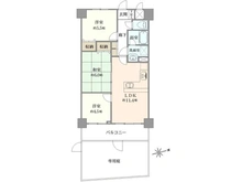 【神奈川県/相模原市南区鵜野森】ライオンズヒルズ町田第2 間取り図