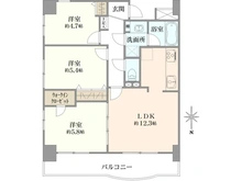 【神奈川県/横浜市南区東蒔田町】ライトウェーブ蒔田 間取り図