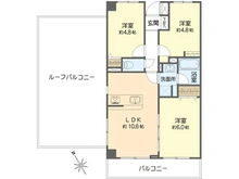 【神奈川県/横浜市港南区日限山】ロワレール日限山 ファースト 間取り図