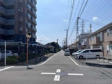 【神奈川県/相模原市緑区東橋本】ロアーブル・ガーデン橋本 前面道路