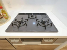 【神奈川県/相模原市中央区相模原】藤和相模原ハイタウン キッチン：三口コンロ