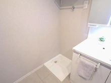 【神奈川県/相模原市中央区相模原】藤和相模原ハイタウン 洗面所：洗濯機置場